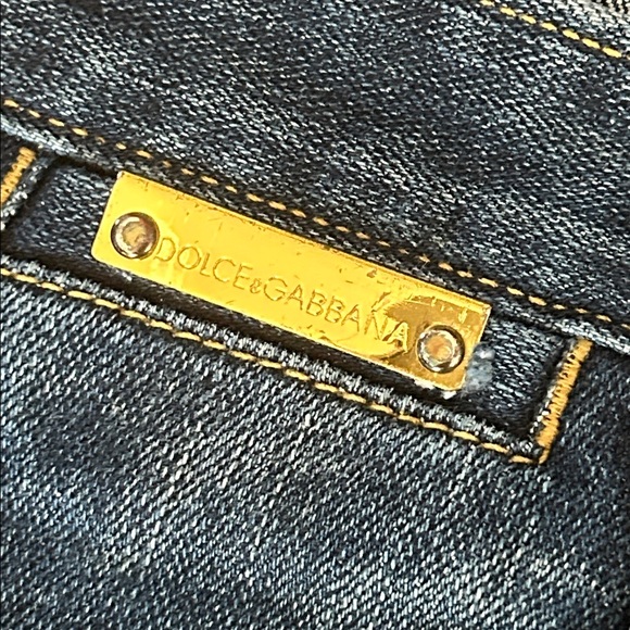 Dolce & Gabbana Auth Blue Milano 5-Pocket Straight Leg Denim Jeans **IT 36**🌺🌺 - Picture 6 of 8